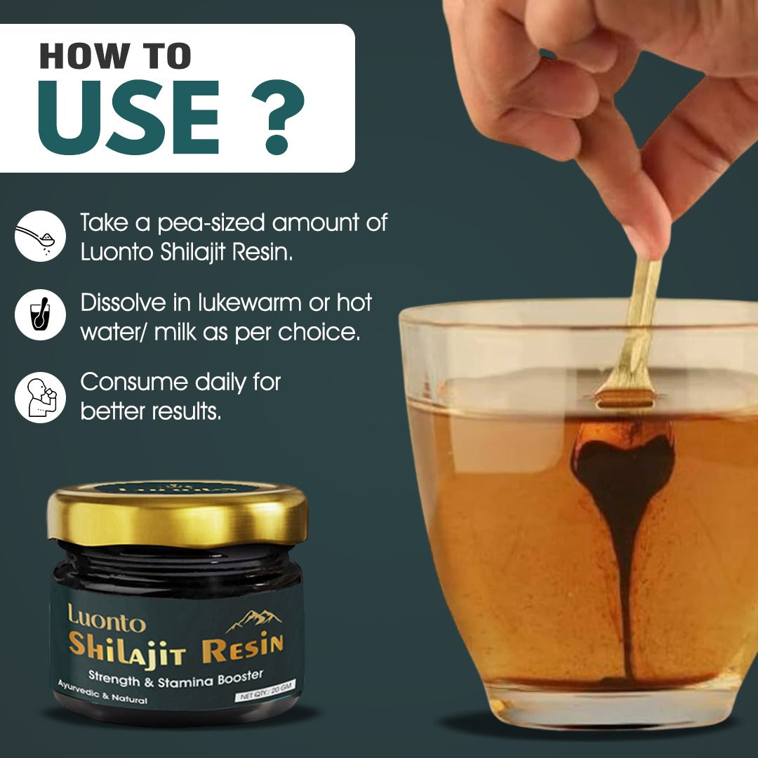 Shilajit resin