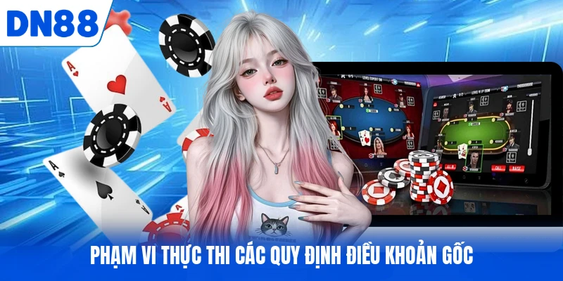 Phạm vi thực thi các quy định điều khoản gốc